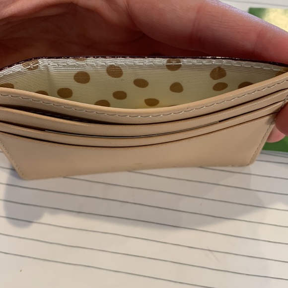 Kate Spade red credit card wallet - Picture 3 of 4